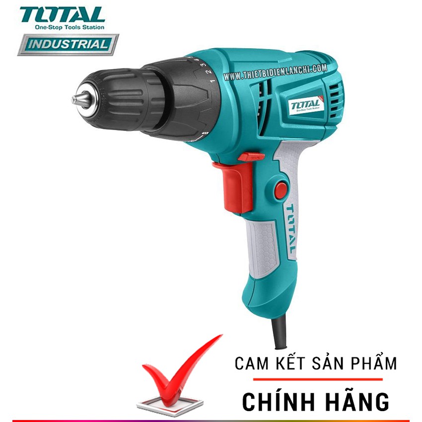 MÁY KHOAN VẶN VÍT CẦM TAY 280W TOTAL TD502106