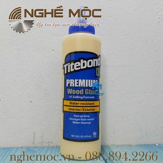 Keo chuyên dán gỗ Titebond II- Hàng chính hãng