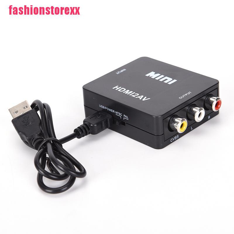 FA HDMI To RCA AV/CVBS Adapter HD 1080P Mini HDMI2AV Video Converter | BigBuy360 - bigbuy360.vn