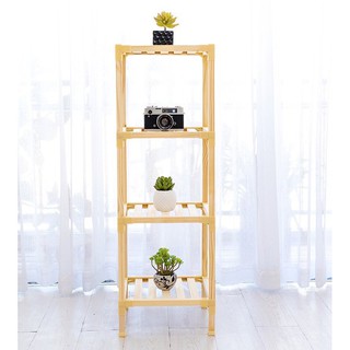 kệ gỗ 4 tầng - kệ gỗ 3 tầng gỗ thông nhập