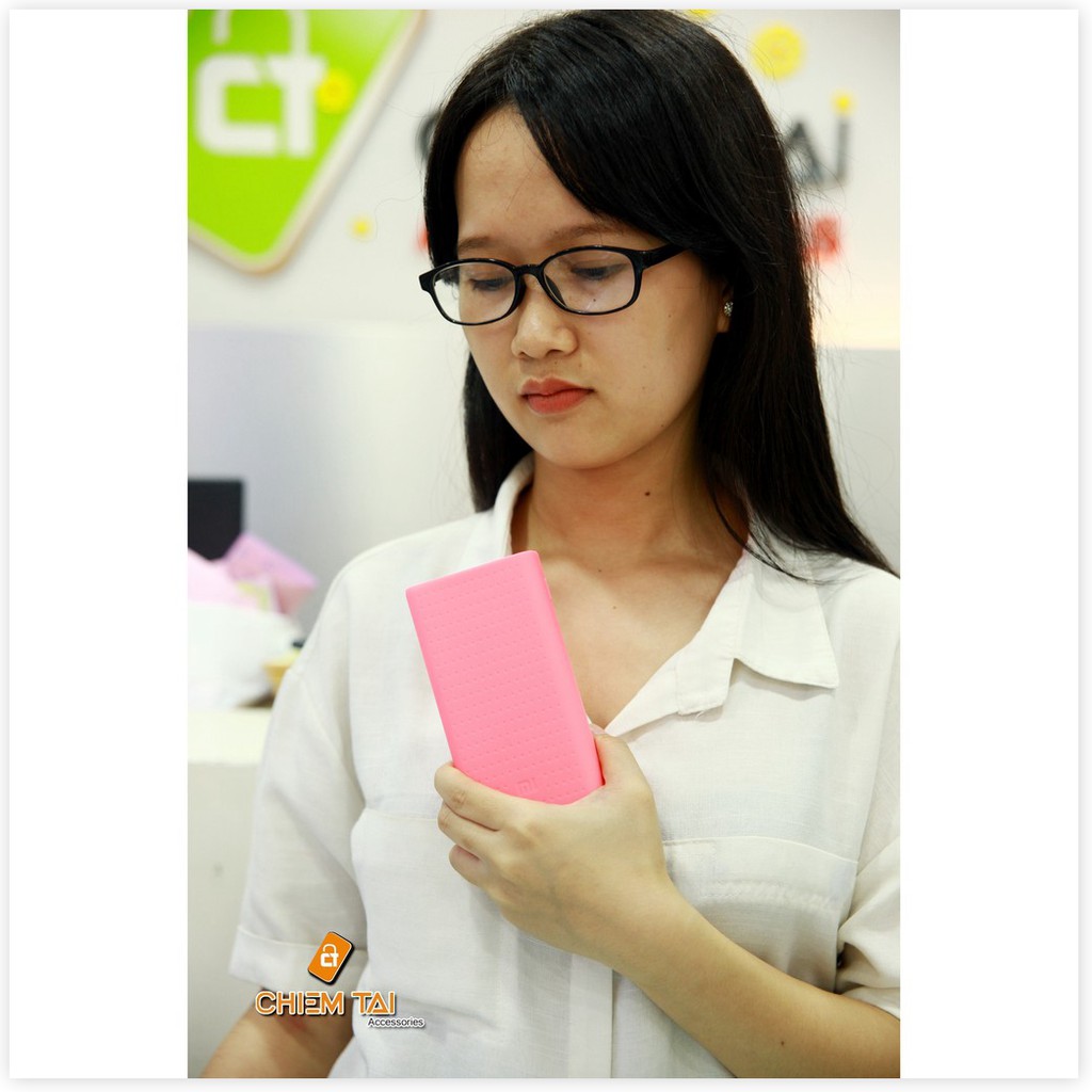 Bao silicon pin sạc dự phòng Xiaomi 20000 mAh Gen 2  -ChuyênMI