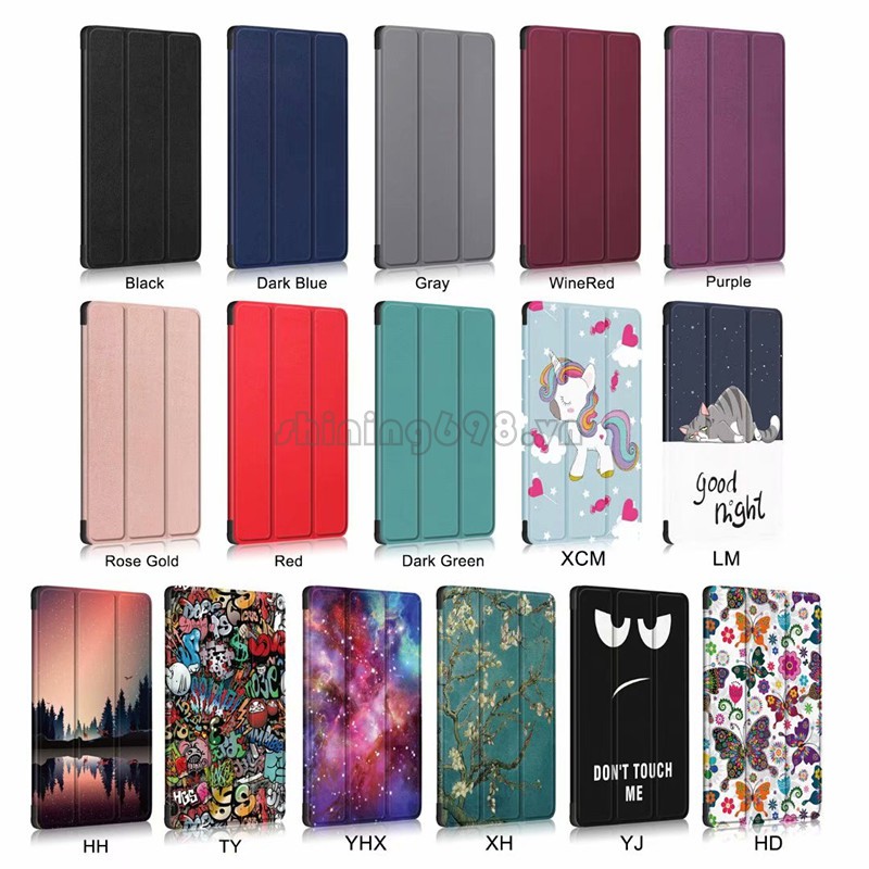 Bao da nắp gập siêu mỏng cho Samsung Galaxy Tab A7 Lite 8.7 2021 Sm-T220 T225