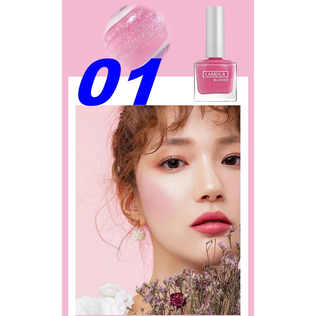 Son nước tint lì, cấp ẩm mềm mượt môi Lameila 3046
