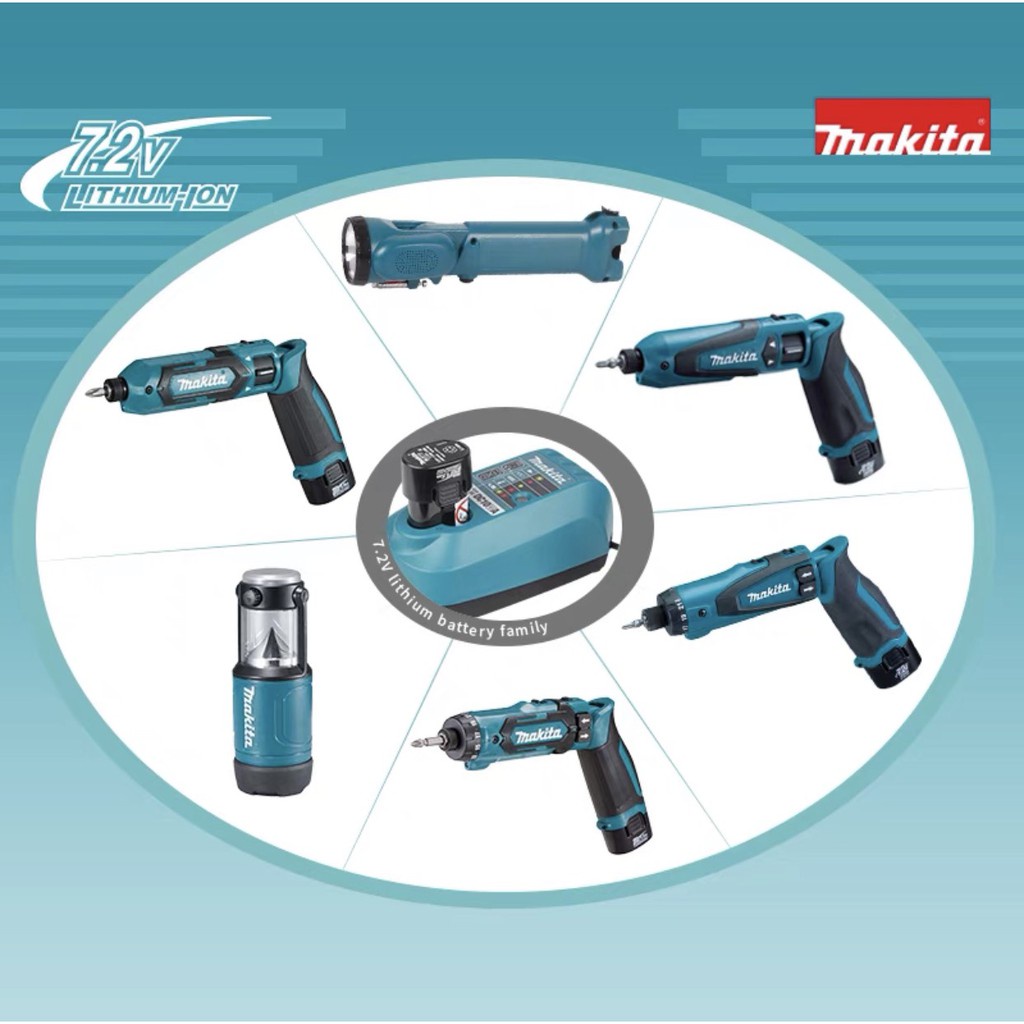 Pin Lion makita BL7010 7.2v nhận sạc zin.