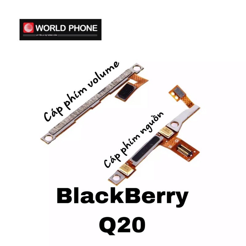 [Mã ELORDER5 giảm 10K đơn 20K] Cáp phím nguồn, phím volume BlackBerry Q20 Classic , linh kiện chính hãng bóc máy