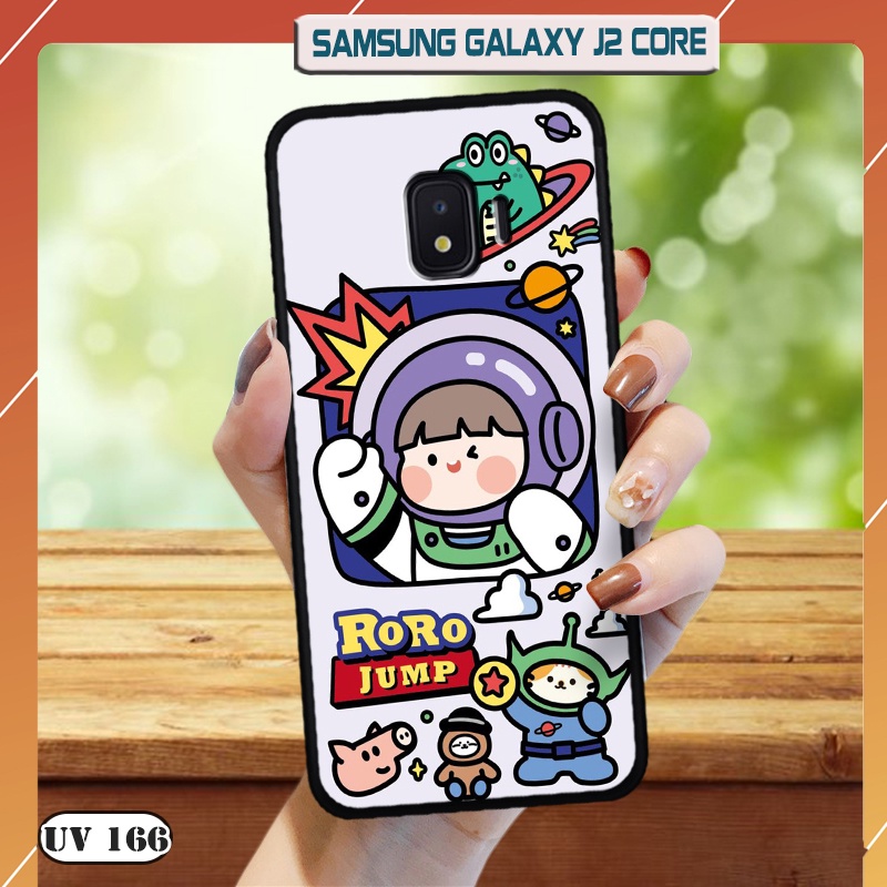 Ốp lưng nhám cho điện thoại Samsung Galaxy J2 Core