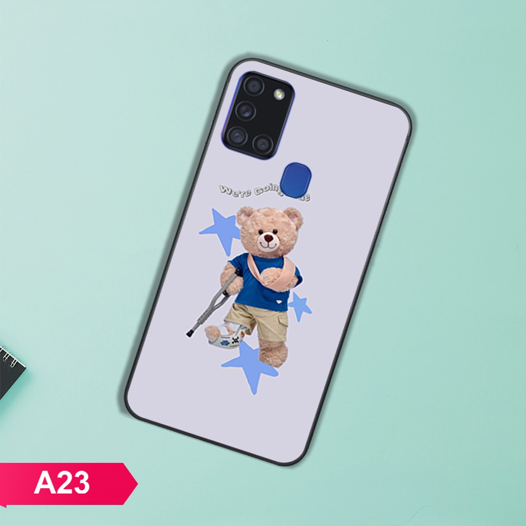 ỐP LƯNG SAMSUNG A21S HÌNH GẤU VÀNG SIÊU CUTE-GIÁ RẺ