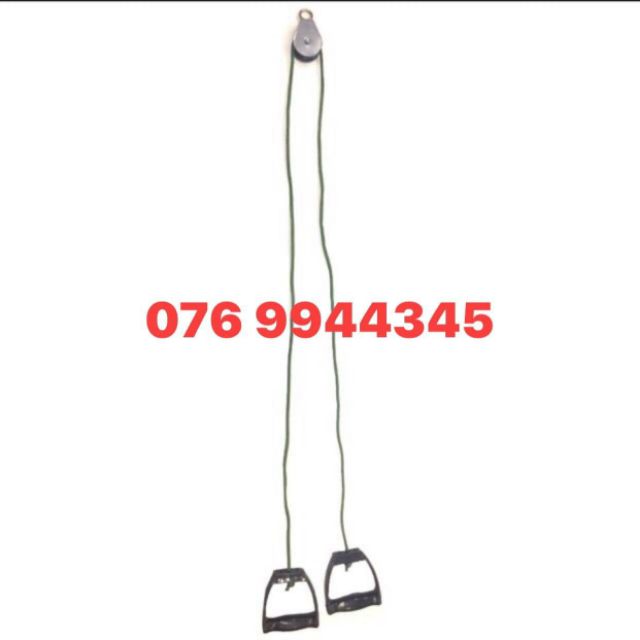 Dây kéo ròng rọc tập tay rẻ nhất shopee dcyk hcm