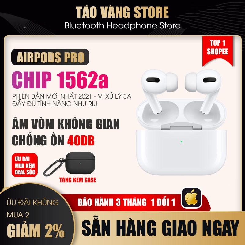 Airpods Pro - Tai nghe Bluetooth Airpods Pro chip Louda 1562a ANC - Bảo hành 3 tháng 1 đổi 1 | BigBuy360 - bigbuy360.vn