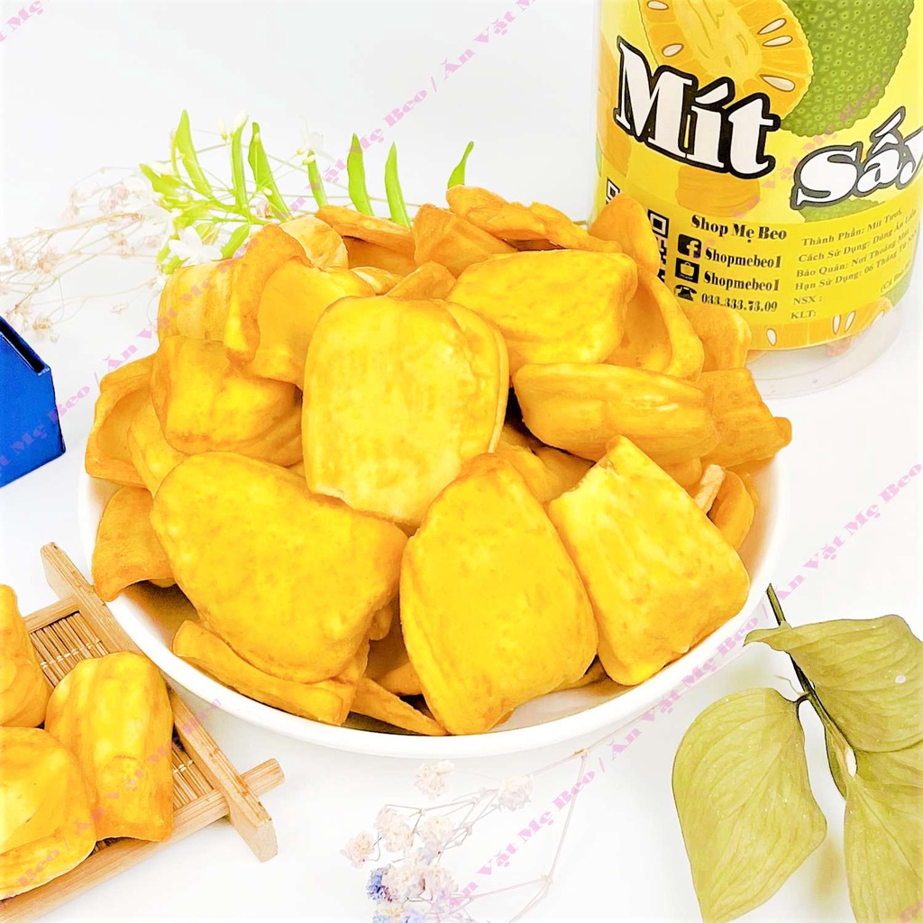 Mít Thái Sấy Khô Giòn Nguyên Cánh Hộp 200Gr Cực Ngon