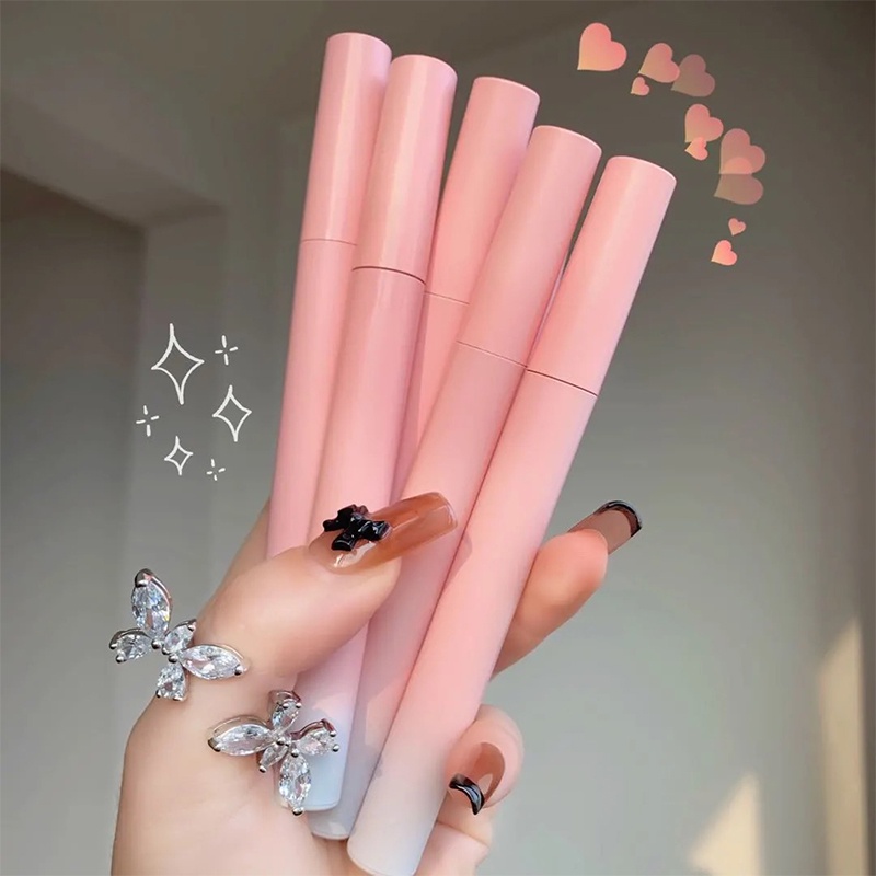 Mờ / Matte (Hàng Mới Về) Son Môi Dạng Lỏng Chống Thấm Nước Lâu Trôi Màu Hồng Đào Đỏ