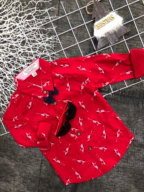 [ XẢ HÀNG ]Áo sơ mi dài tay cho bé trai, chất vải cotton đẹp, mát, mịn