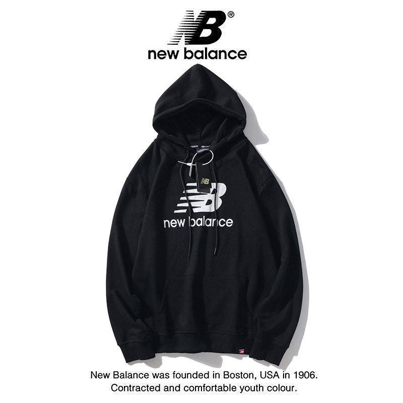 Mới New Balance Áo Hoodie Thời Trang Năng Động Cho Cặp Đôi