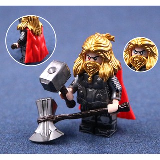 Mô hình lego mini figure Thor béo endgame