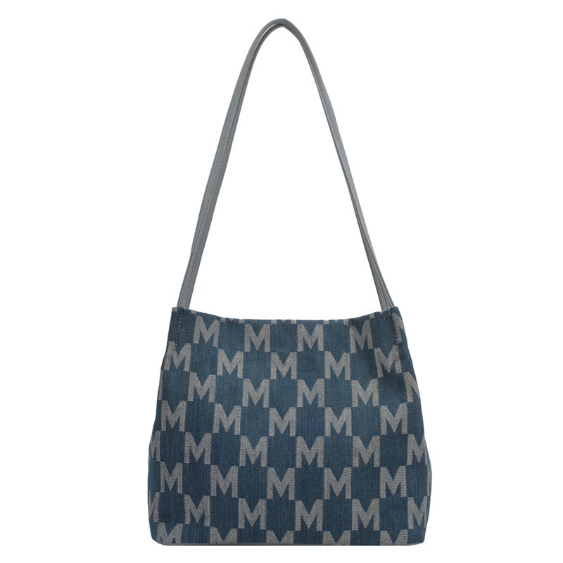 Túi Đeo Vai Chất Liệu denim Thời Trang Mùa Hè 2022 Cho Nữ