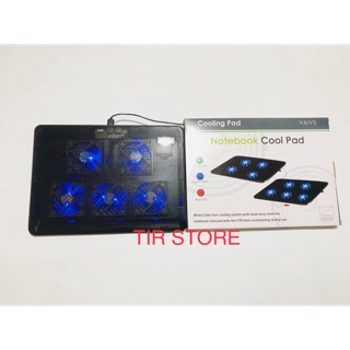 Đế Tản Nhiệt Fan Cooling Pad V5 Có 5 Quạt