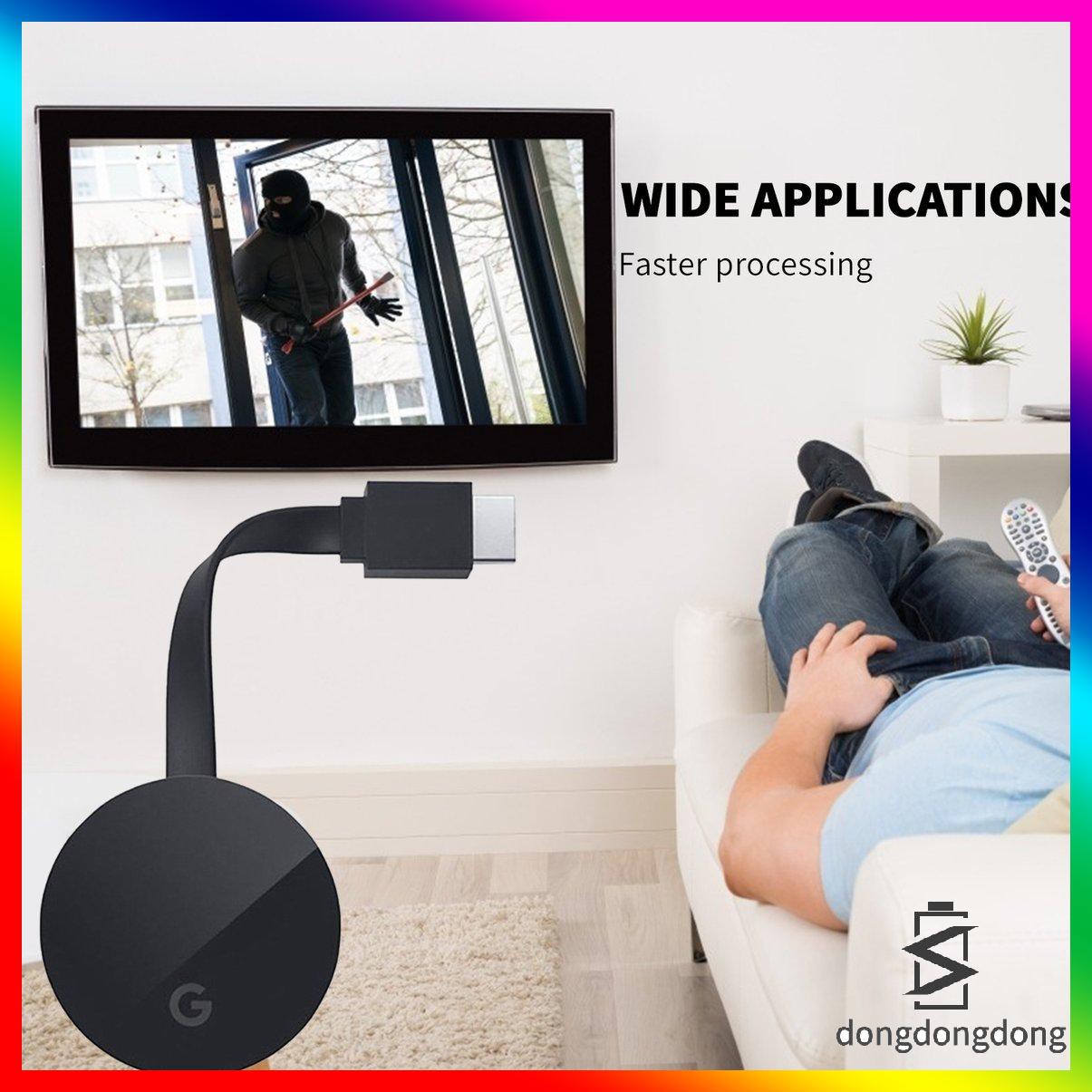 Bộ Máy Chiếu Kỹ Thuật Số Chromecast Ultra 4k G2 / G7 Cho Tv / Laptop / Android / Apple Dlan / Airplay / Airplay Hdmi