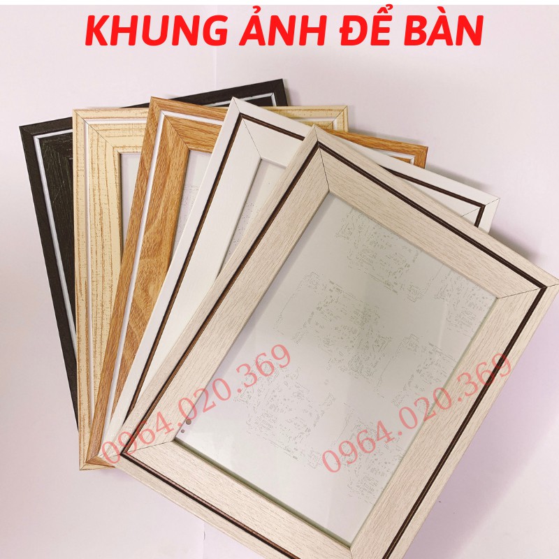 Khung ảnh 13x18 để bàn - Khung ảnh treo tường giá rẻ - Bảo hành gãy vỡ