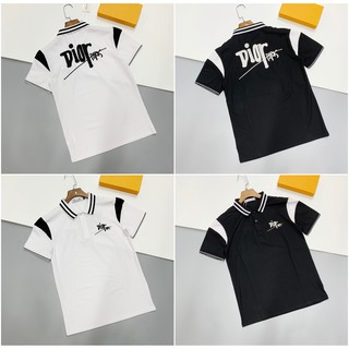 Áo phông nam Polo D.O chữ thêu
