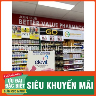 HẠ NHIỆT Vitamin tổng hợp bầu ELEVIT - chuẩn Úc HẠ NHIỆT