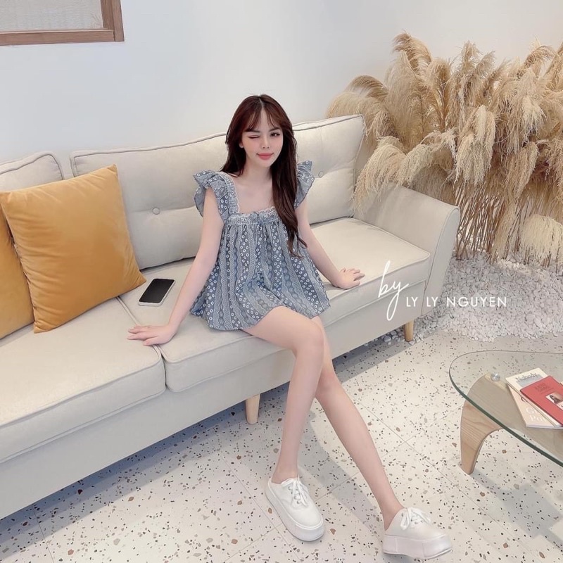 [FREESHIP - HÀNG LOẠI 1] SET ÁO CÁNH TIÊN THÁI CHÉO MIX QUẦN SOOC TRẮNG SIÊU HOT