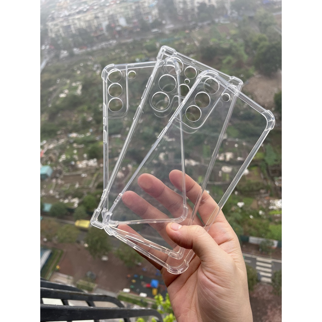 Ốp lưng chống sốc samsung S22 / S22 plus / S22 ultra /S10 5G / A03S / A22 4G / A22 5G / A32 4G/5G  trong suốt bảo vệ máy