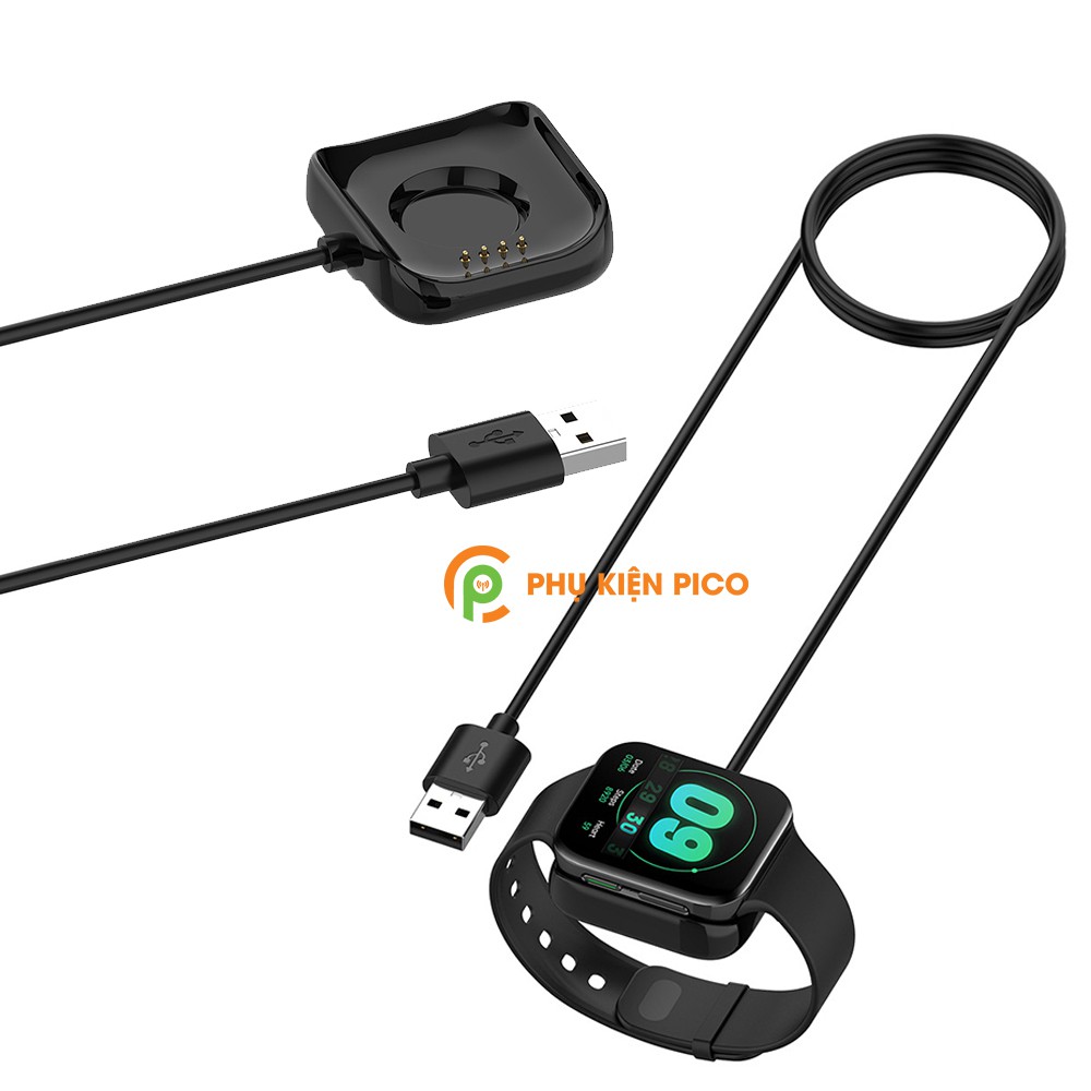 Cáp sạc đồng hồ Oppo Watch 41mm 46mm chiều dài 1m hai màu đen trắng Adapter Smartwatch