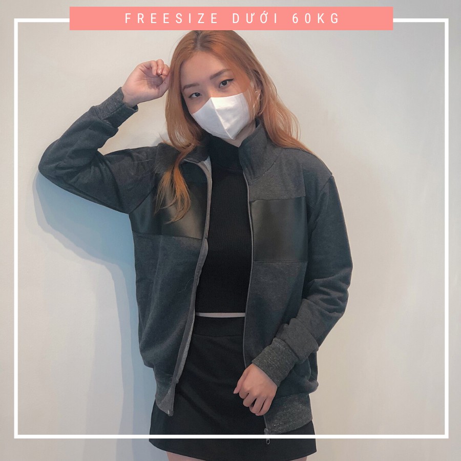 Áo khoác nỉ hoodie : HÀNG GIẢM GIÁ CUỐI NĂM – áo hoodie freesize dưới 55kg dành cho nữ, thun cotton 100%, hình chụp thật