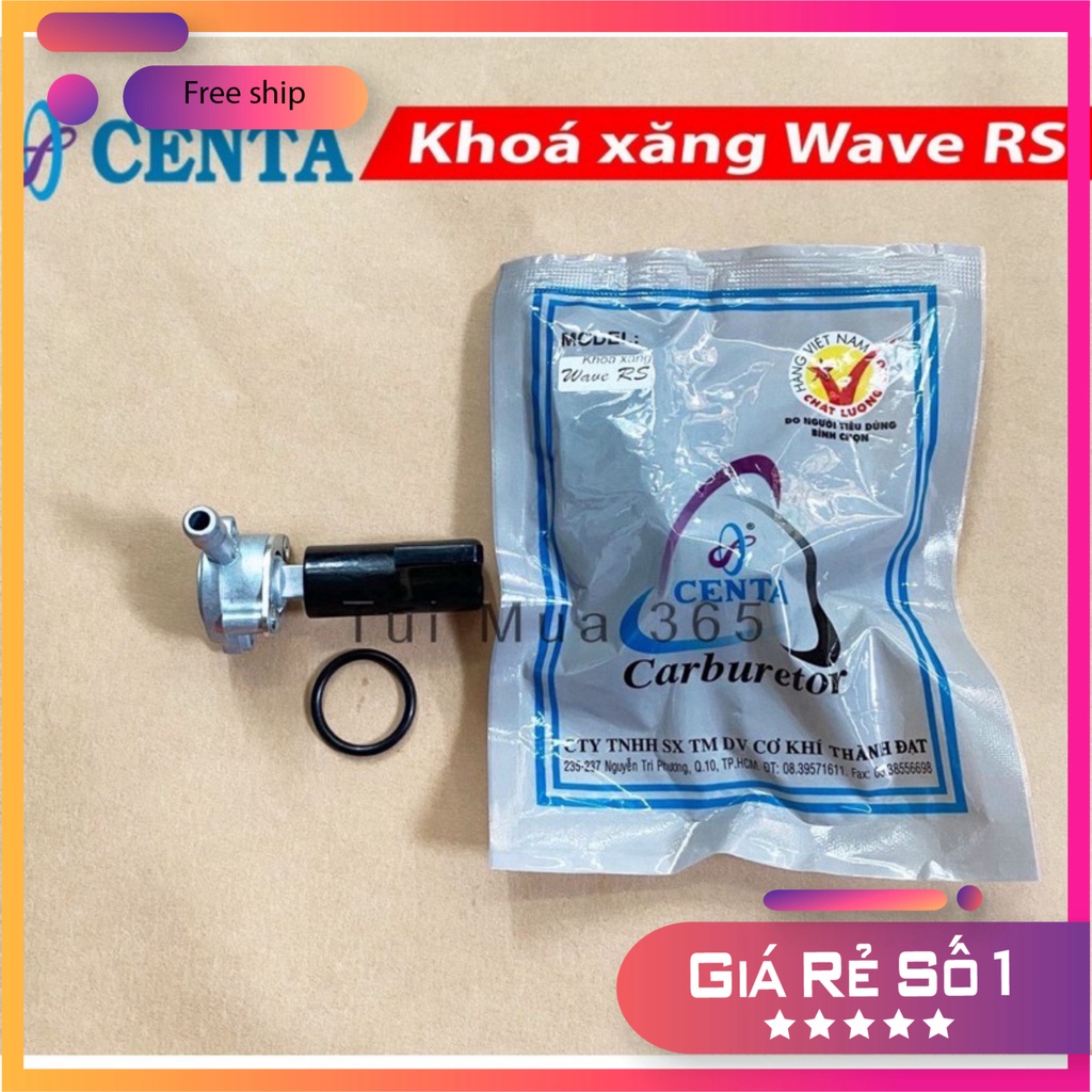 HCM- Khoá Xăng Xe Wave Rs Hiệu Centa ĐỒ CHƠI XE MÁY GIÁ SỈ