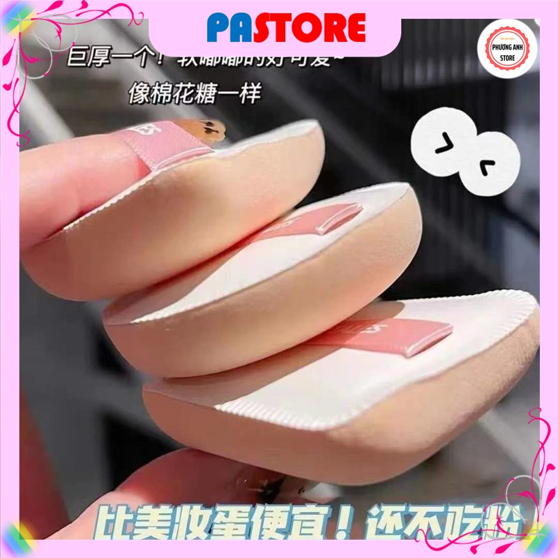 Mút trang điểm bông phấn makeup tán kem nền phấn phủ tiện lợi đa năng