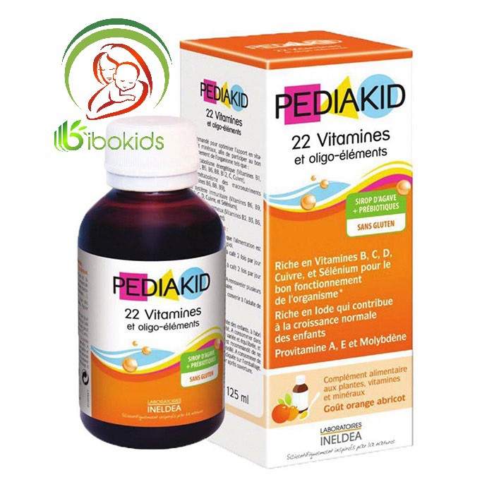 Pediakid 22 Vitamine cho Trẻ Từ 6 Tháng Tuổi