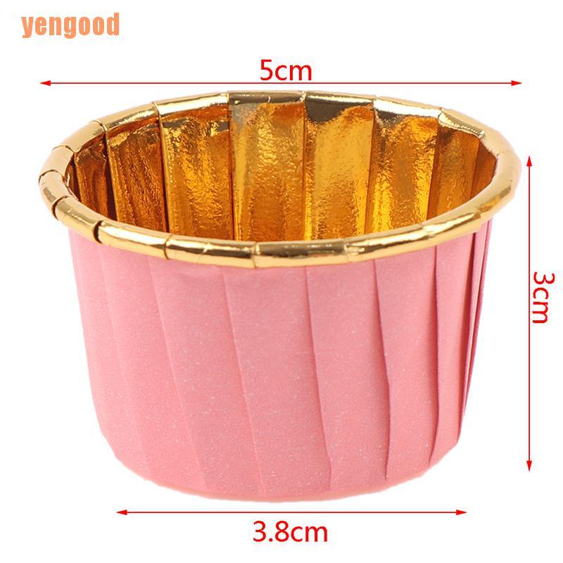 Bộ 50 Giấy Lót Bánh Cupcake Tiện Dụng