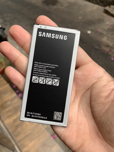 PIN GALAXY J7 2016 (J710) CHÍNH HÃNG, DUNG LƯỢNG 3300MAH, EB-BJ710CBC CHECK PIN  KĨ  TRƯỚC KHI GỬI HÀNG