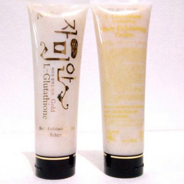 Tẩy tế bào chết  L-Glutathione whitening body exfoliating cream