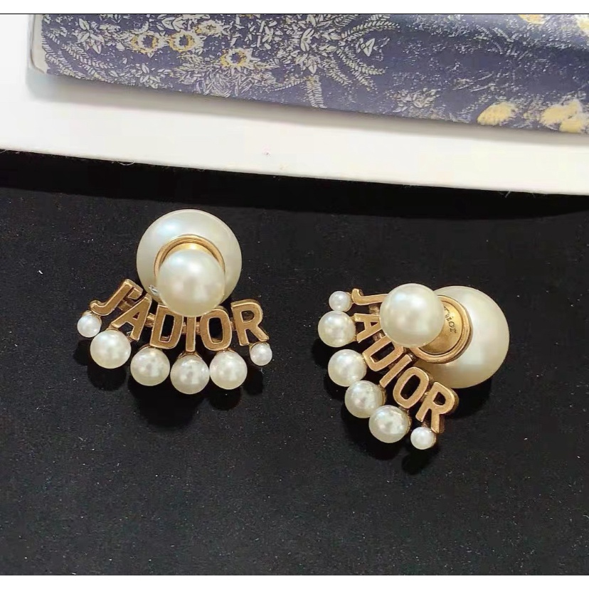 Bông tai khuyên tai CD thương hiệu cao cấp Hotgirl sang chảnh ER060,061 Leace.accessories