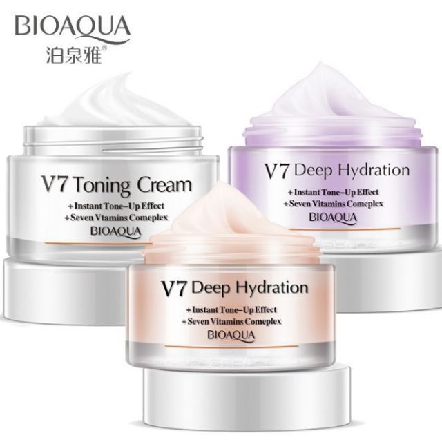 [RẺ VÔ ĐỊCH]Kem Dưỡng Trắng Da V7 Toning Light Bioaqua