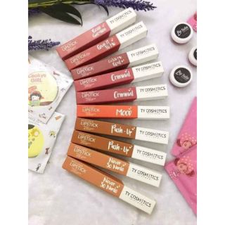 [Mua1 tặng 3] Son Kem Lì Lâu Trôi Ty Cosmetics Matte Lip Cream