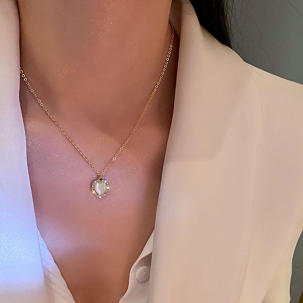 Vòng cổ Mặt Hình Trái Tim Phong Cách Cổ Điển Thời Trang Cho Nữ|Vòng cổ Xích Thời Trang Cá Tính Cho Nữ