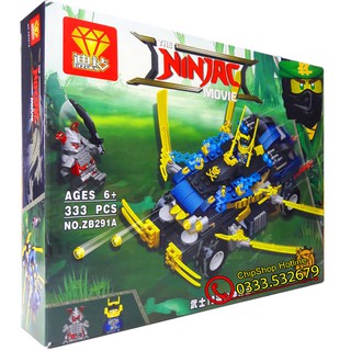 Bộ Lego Xếp Hình Ninjago Siêu Robot Chiến Đấu. Gồm 333 chi tiết. Lego Ninjago Lắp Ráp Đồ Chơi Cho Bé.
