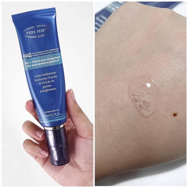 [ Tặng Sửa Rửa Mặt ] Serum cấp nước, tái tạo da Mona Frema HAG Hyaluronic Acid Essence 60ml