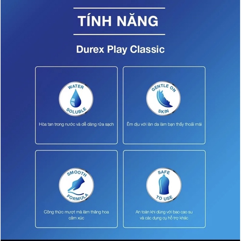 Gel trơn mềm mại chân thật thăng hoa cảm xúc Durex &lt; che tên &gt;