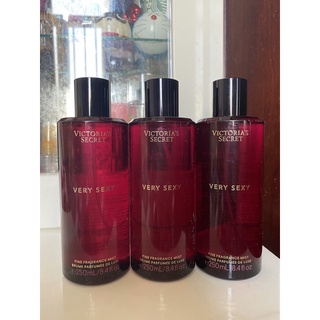 Bill us - xịt toàn thân body mist very sexy đỏ victoria secret 250ml