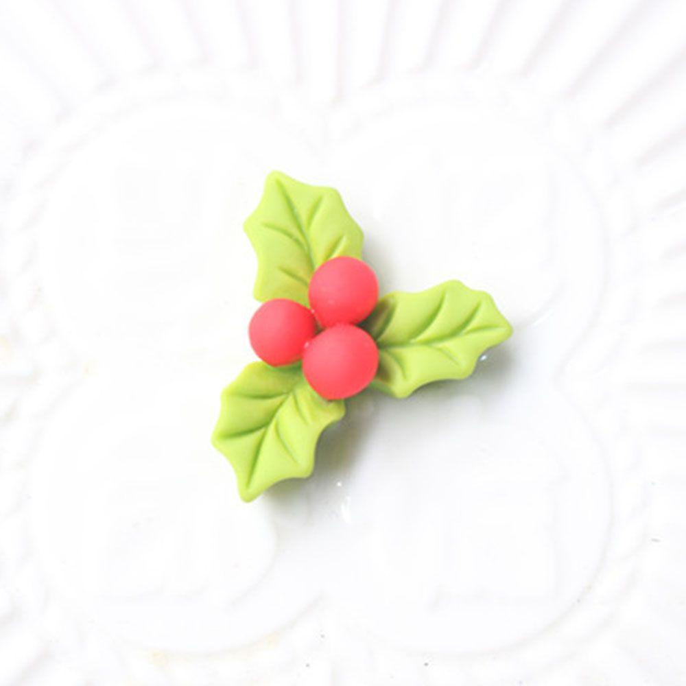 Bông Tai Hình Người Tuyết Bằng Resin Trang Trí Điện Thoại DIY