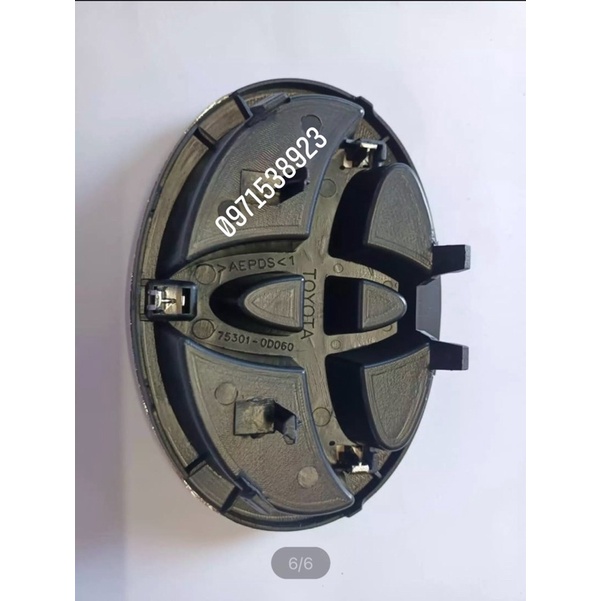 CHỮ NỔI GALANG TRƯỚC TOYOTA VIOS 2014-2018 CAO CẤP 75301-0D060
