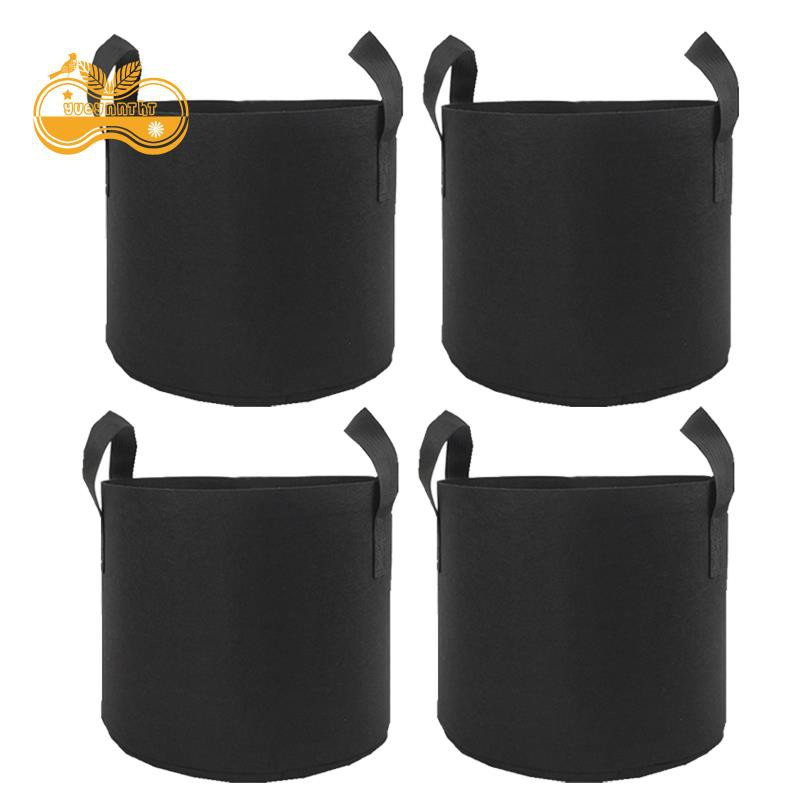 5 Gallon Felt Planting Bag Garden Vegetable Bag Non-Woven Cloth Nursery Felt Beauty Planting Bag