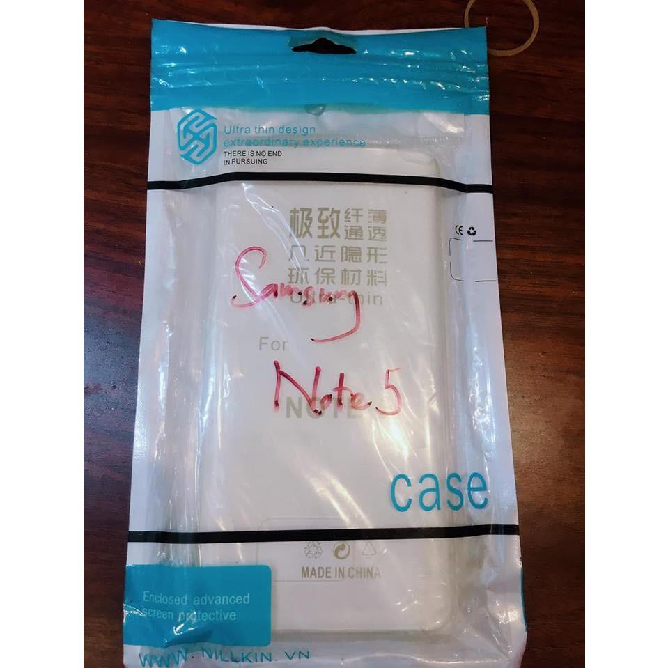 ốp silicon Samsung galaxy Note 5 nikin