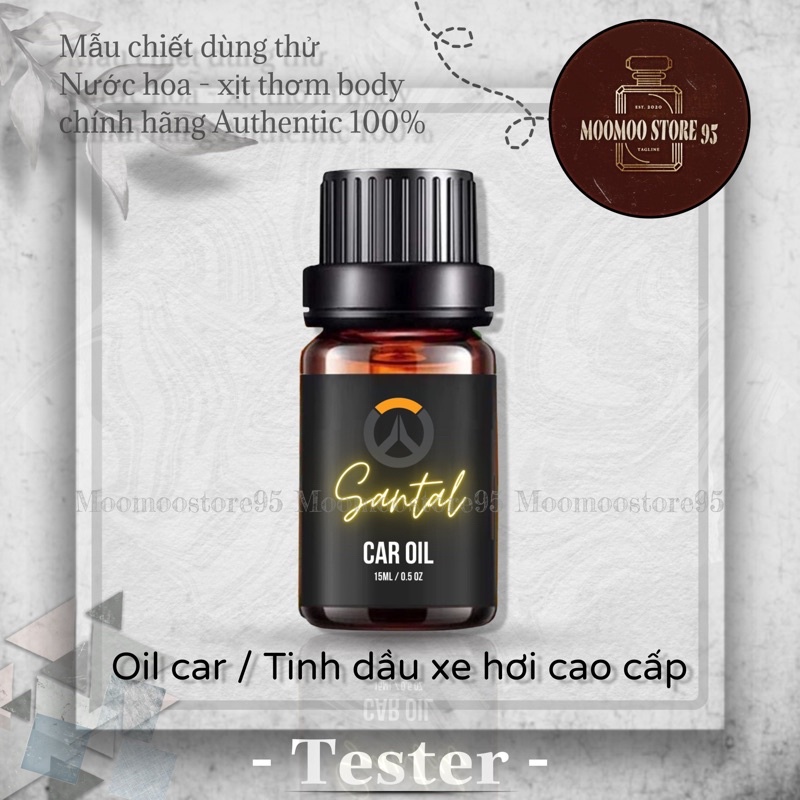 -𝐌𝐨𝐨𝐌𝐨𝐨- Tinh dầu cao cấp OILCAR dành cho xe ô tô “𝐒𝐀𝐍𝐓𝐀𝐋” 15ml