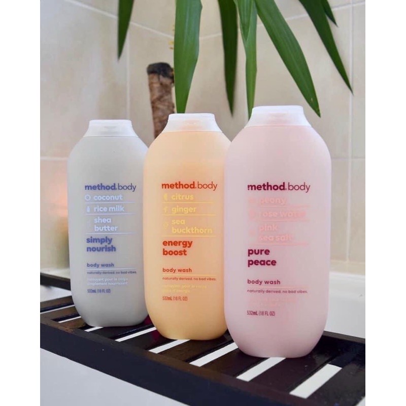 Sữa tắm Method body