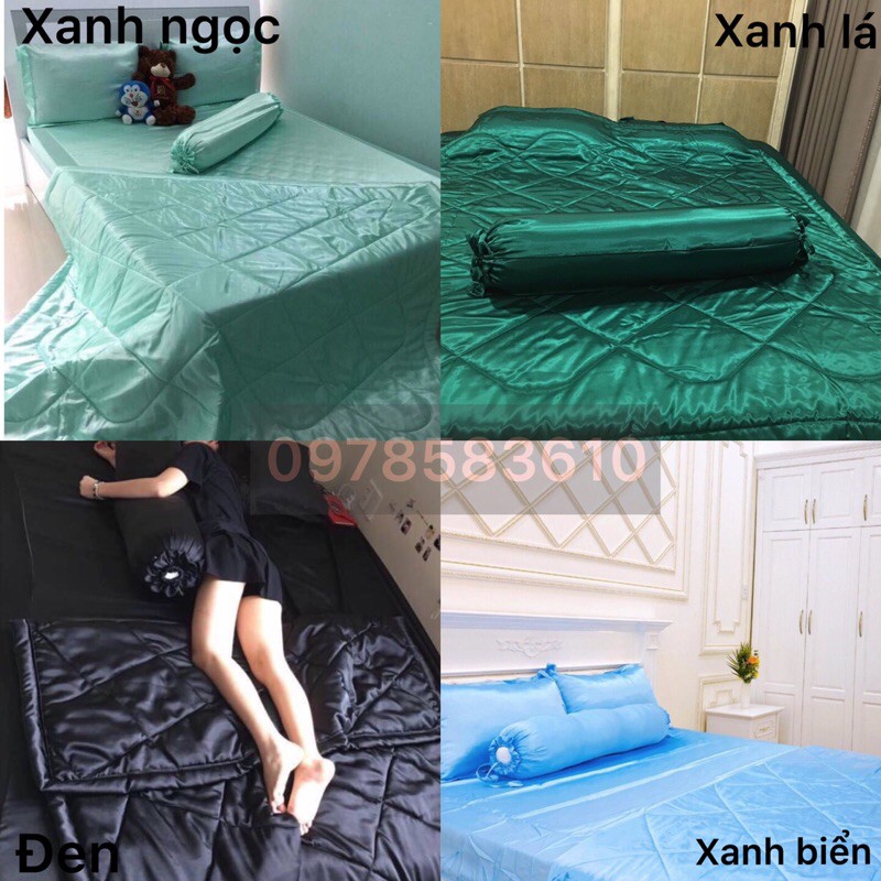 Set 1ga nệm+ 2 áo gối nằm + 1 gối ôm