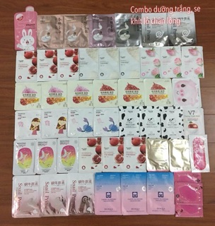 Combo 70 mặt nạ dưỡng da